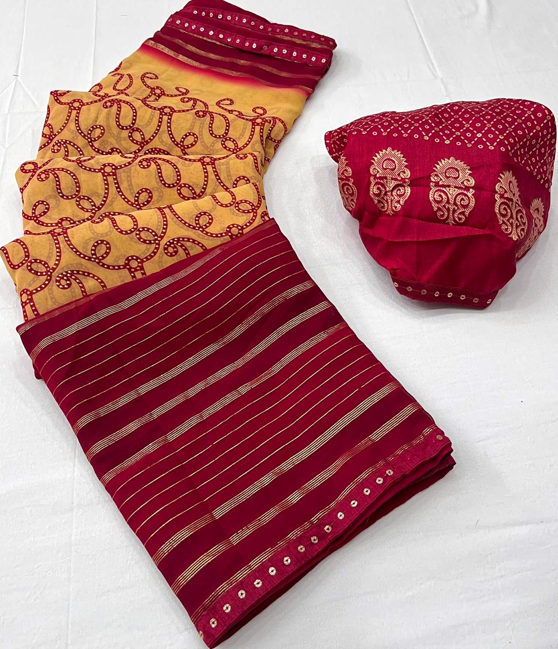 Jhalak By Lt Designer Georgette Sarees Catalog